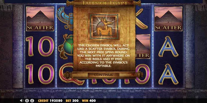 Tales of Egypt Memiliki Tema Yang Menakjubkan