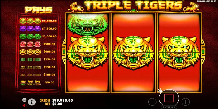 Bonus di Triple Tigers