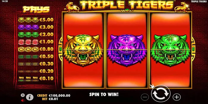 Cara Bermain Triple Tigers